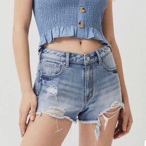 Pacsun Distressed High Rise Short 24
